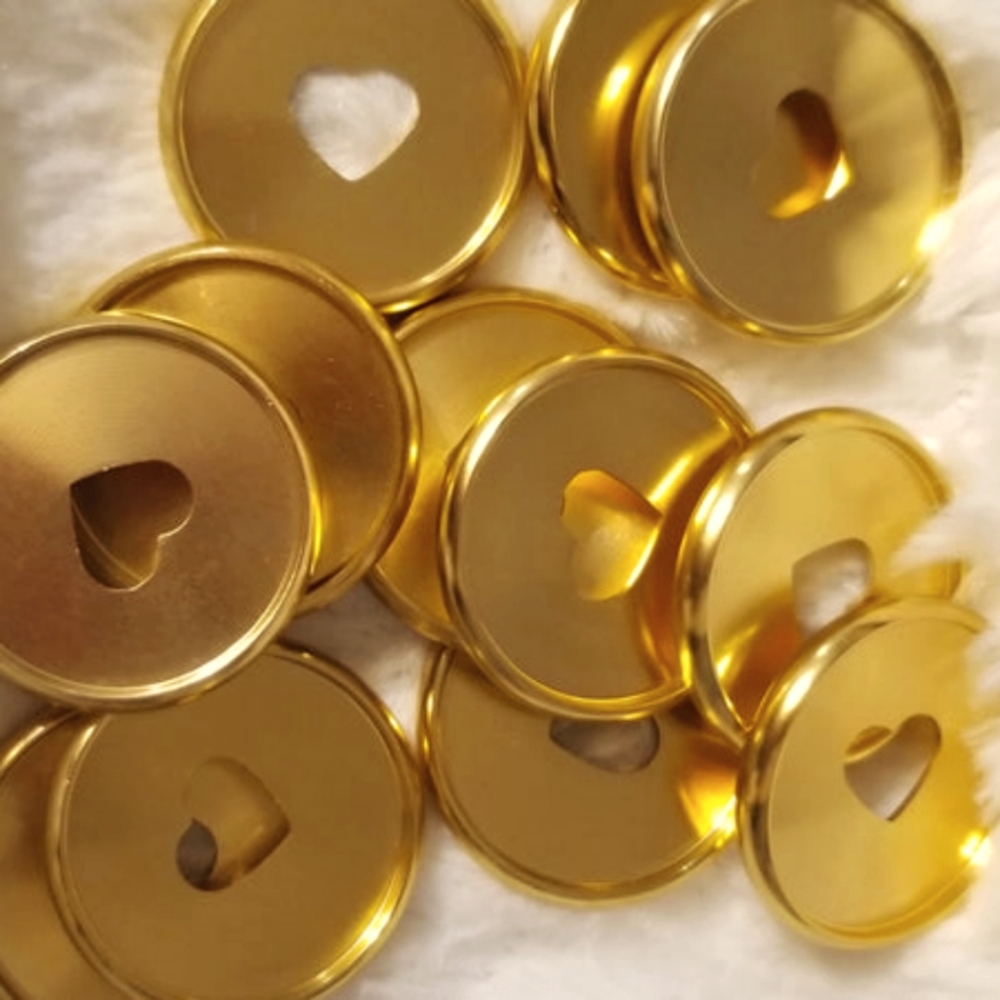 Classic Size Gold Discs (Metal)
